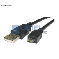 Kábel USB A zástrčka - MICRO USB B zástrčka 1,00m * USB 2.0